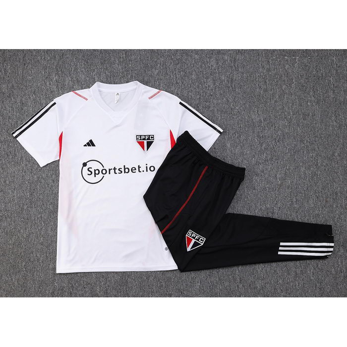 Chandal del Sao Paulo Manga Corta 23-24 Blanco